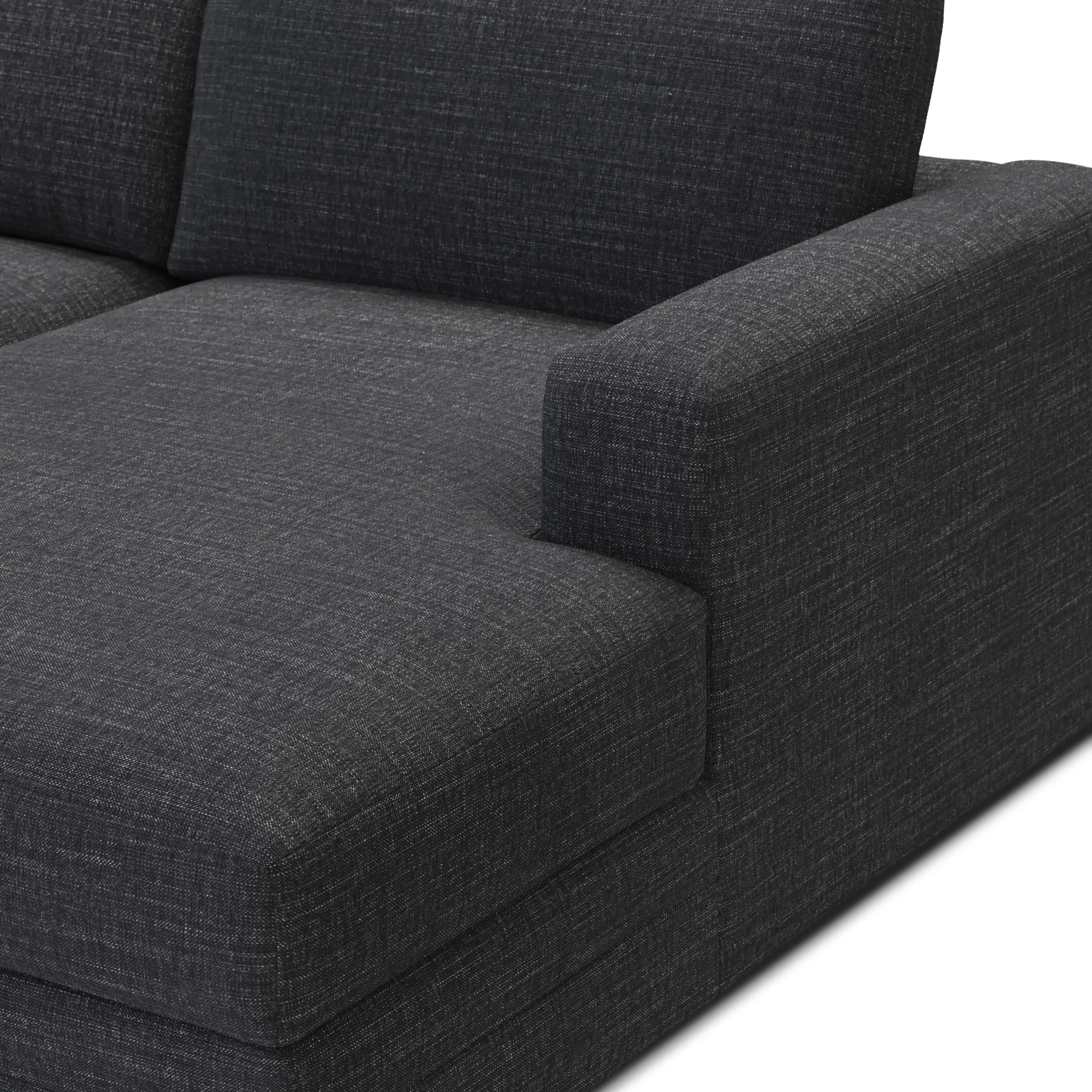 Riley 118_ Right Storage Sleeper Sectional - Napa Charcoal - Image 14