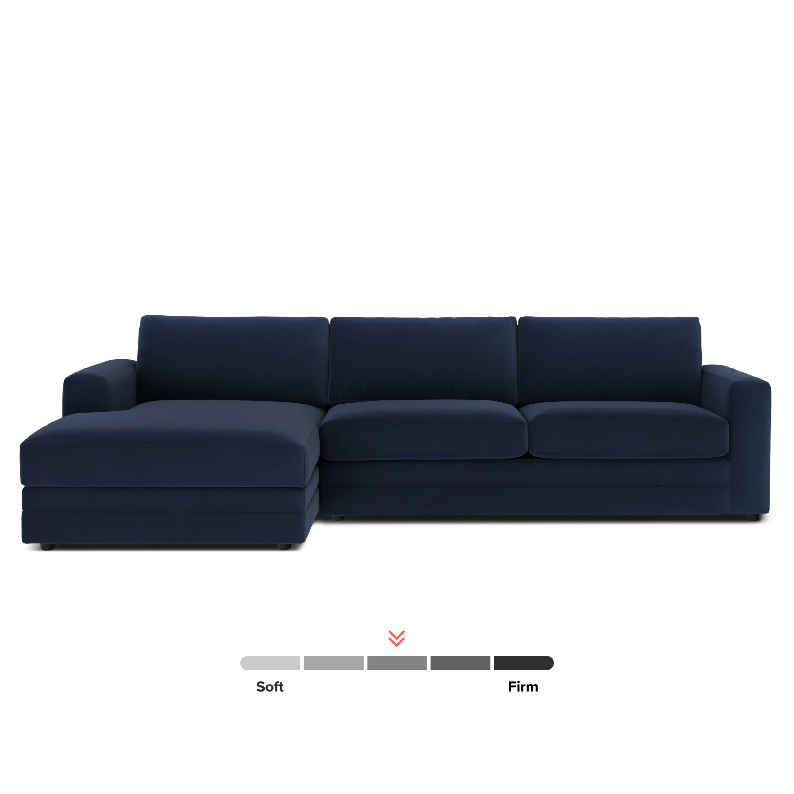 Riley 118_ Velvet Left Storage Sleeper Sectional - Hale Ink - Image 13