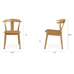 Morton Dining Chair - Oak