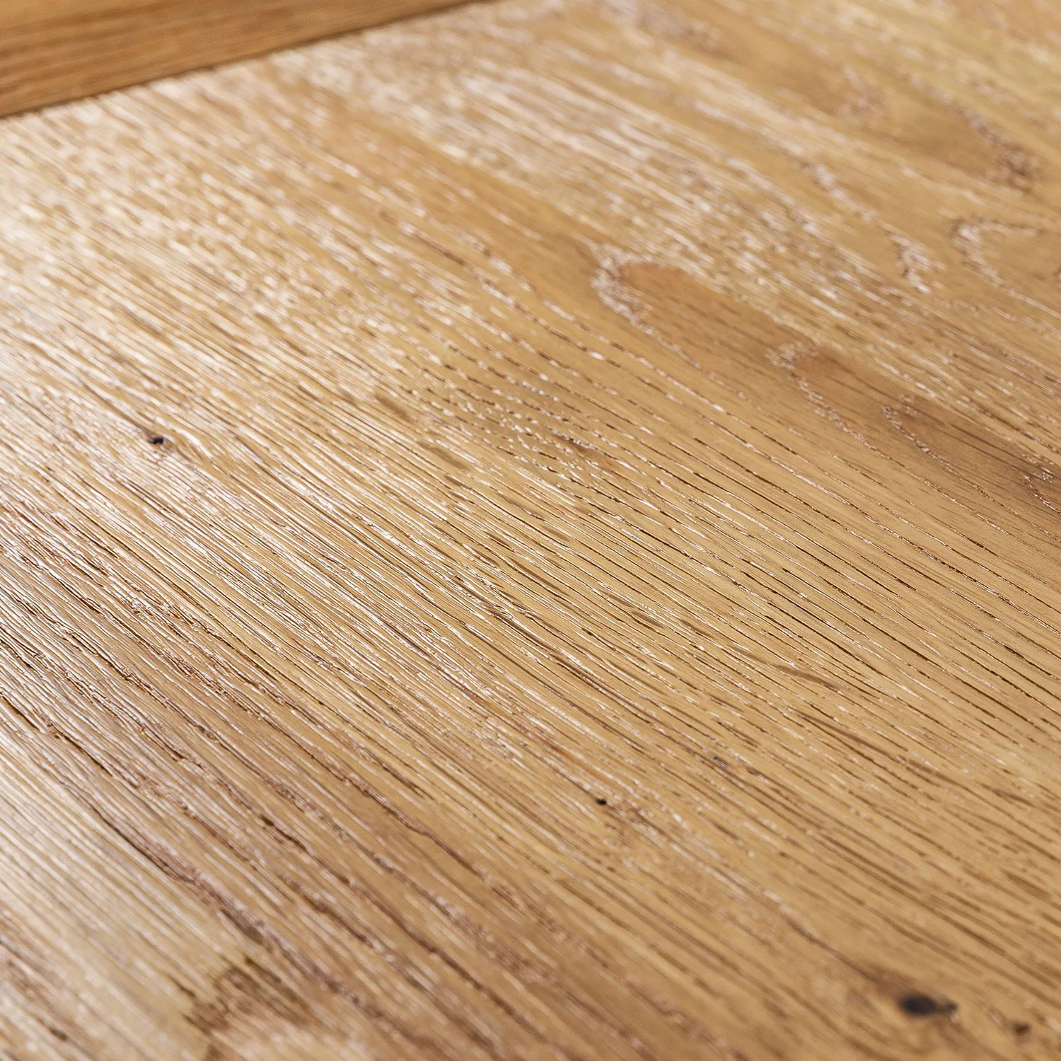 Madera 86_ - 125_ Solid Wood Extendable Dining Table - Oak - Image 16