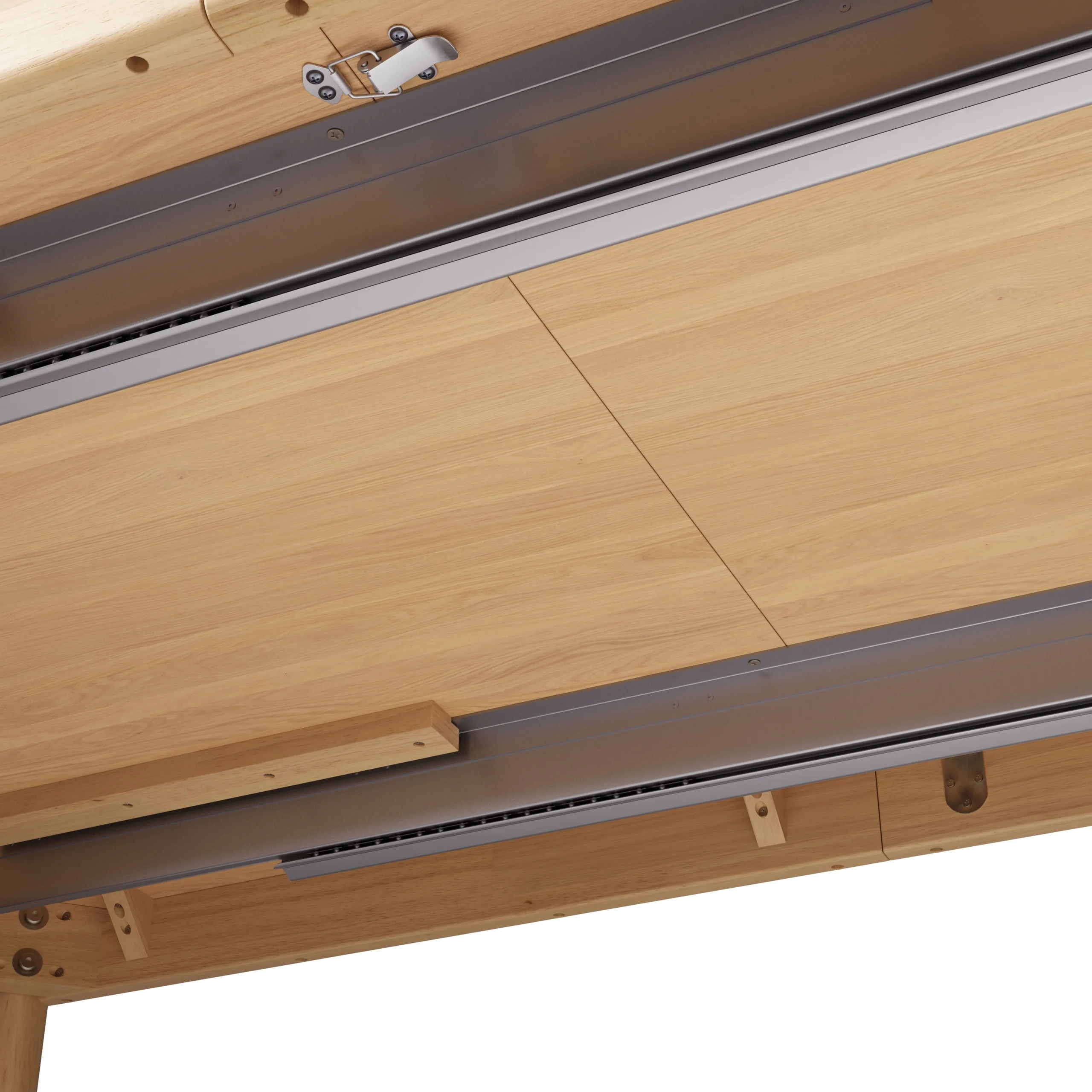 Heidi 62_ - 82.75_ Extendable Dining Table - White Oak - Image 17