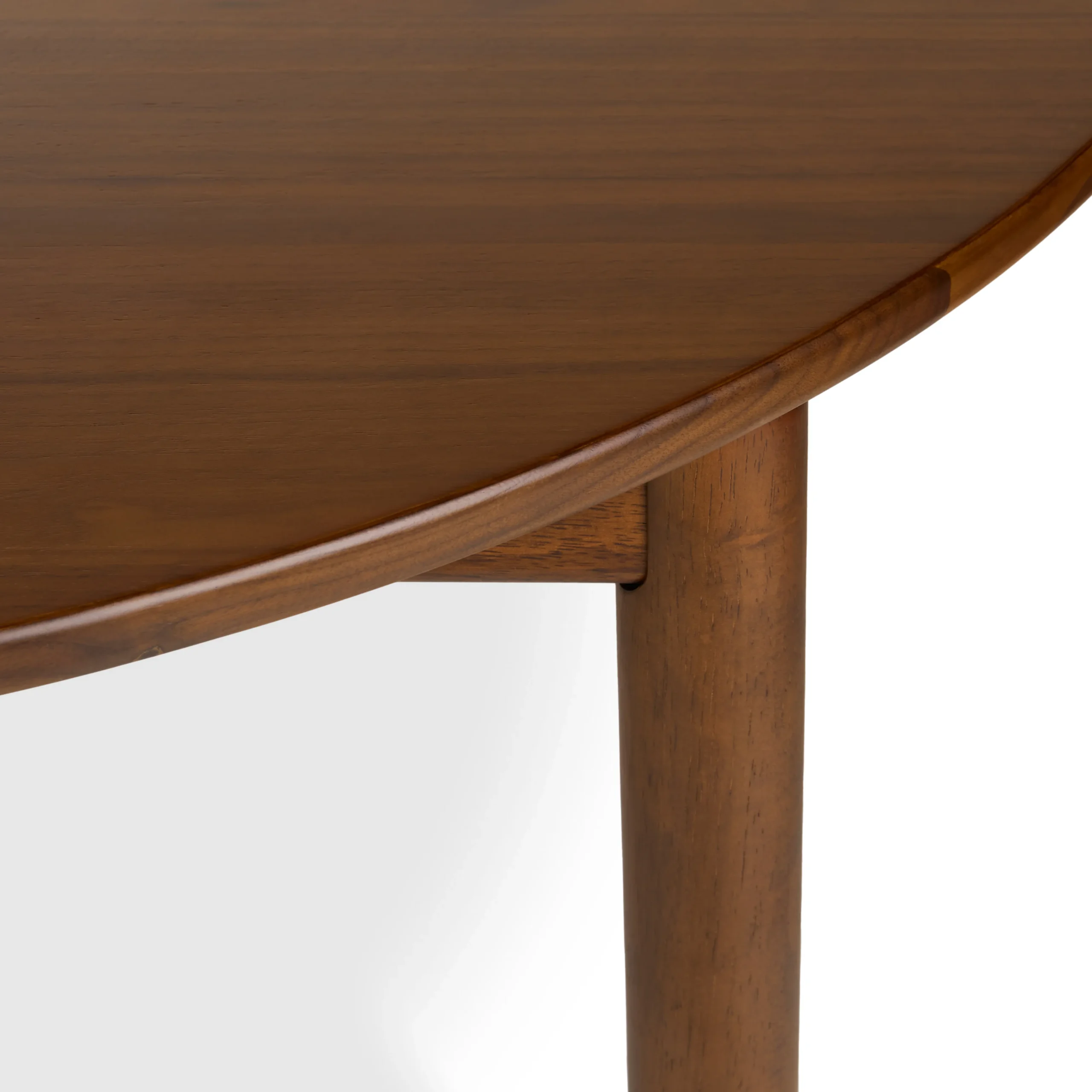 Heidi 48_ - 67.75_ Extendable Round Dining Table - Walnut - Image 16