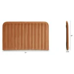 Rolph Queen Velvet Headboard - Plush Pacific Rust