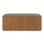 Kouva 47_ Bench - Smoked Oak and Algonquin Green