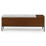 Thari 53_ Bench - Walnut and Everest Gray