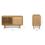 Jokuna 47.5_ Media Unit - Oak