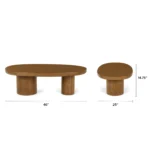 Baarlo 46_ Coffee Table - Smoked Oak