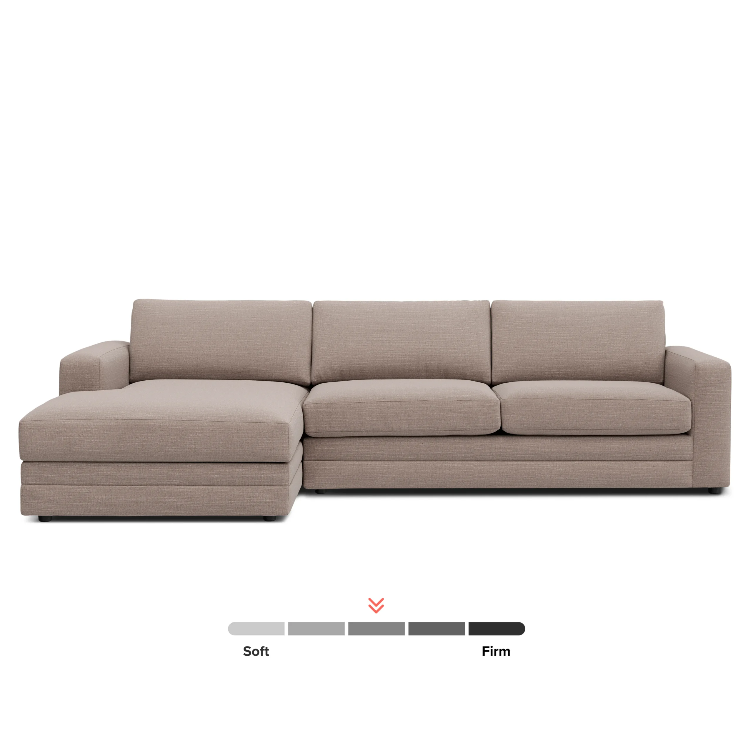 Riley 118_ Left Storage Sleeper Sectional - Napa Quartz - Image 18