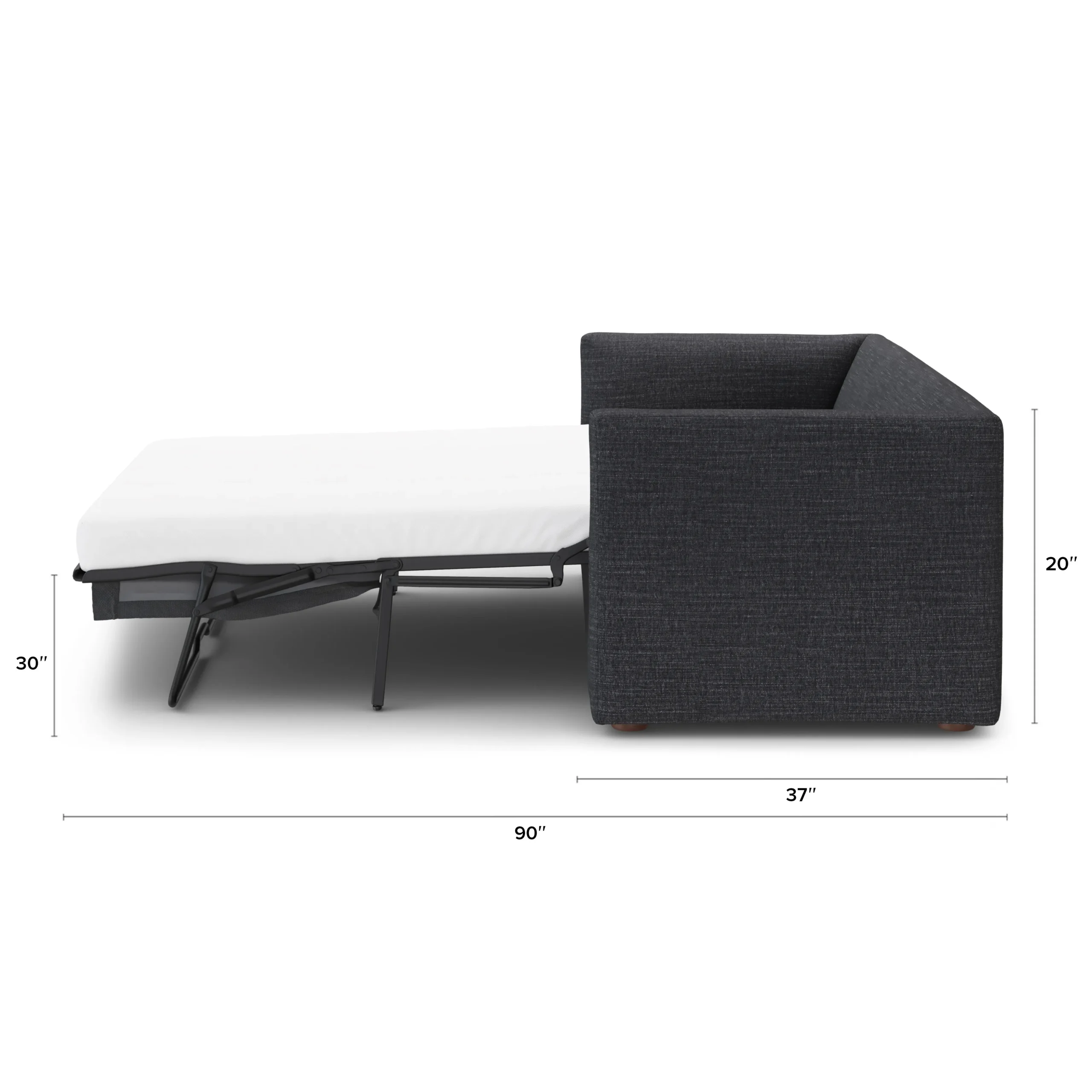 Marina 90_ Reversible Storage Sleeper Sectional - Napa Moss - Image 19