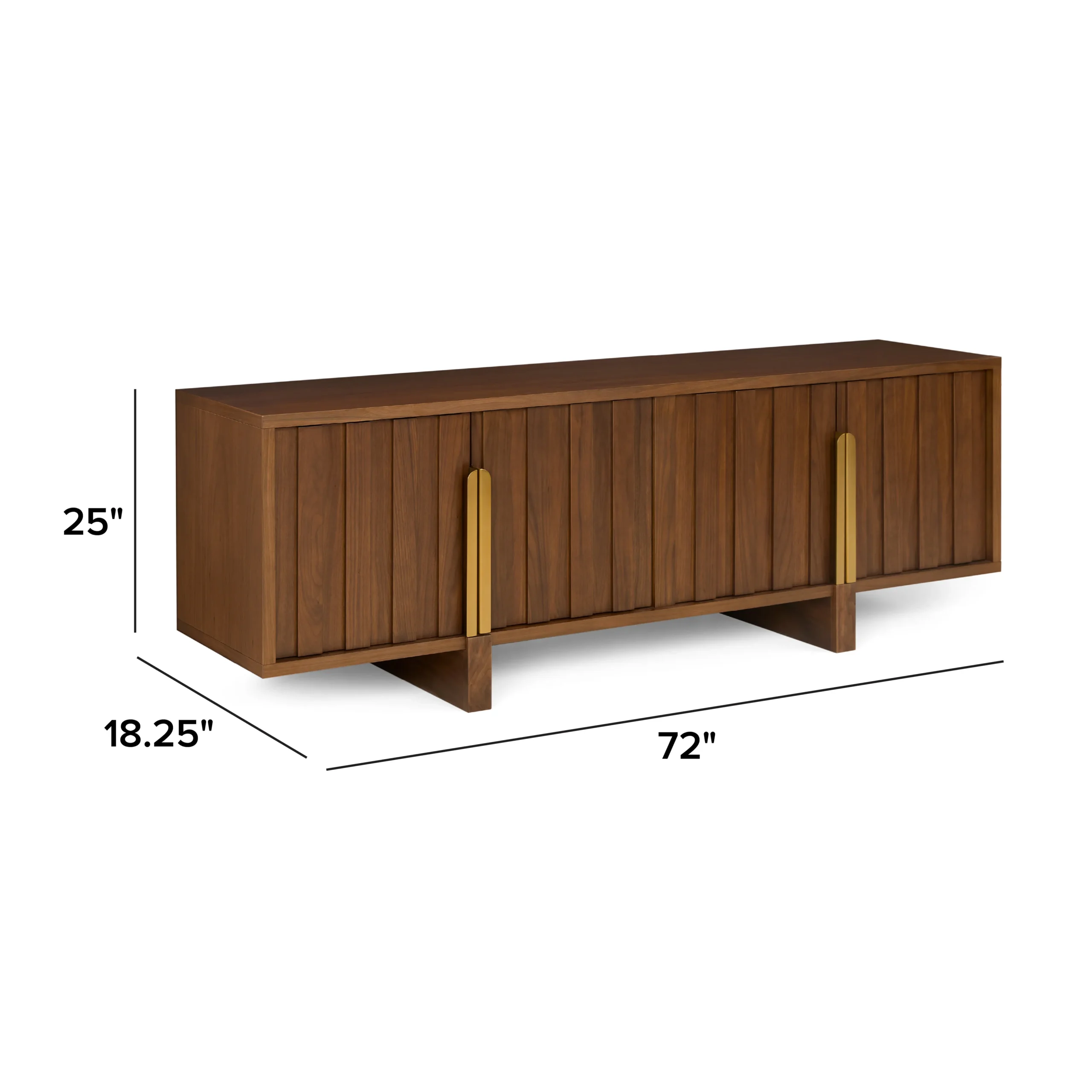 Felix 72_ Media Unit - Walnut