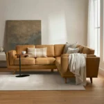 Timber 93" Leather Sectional