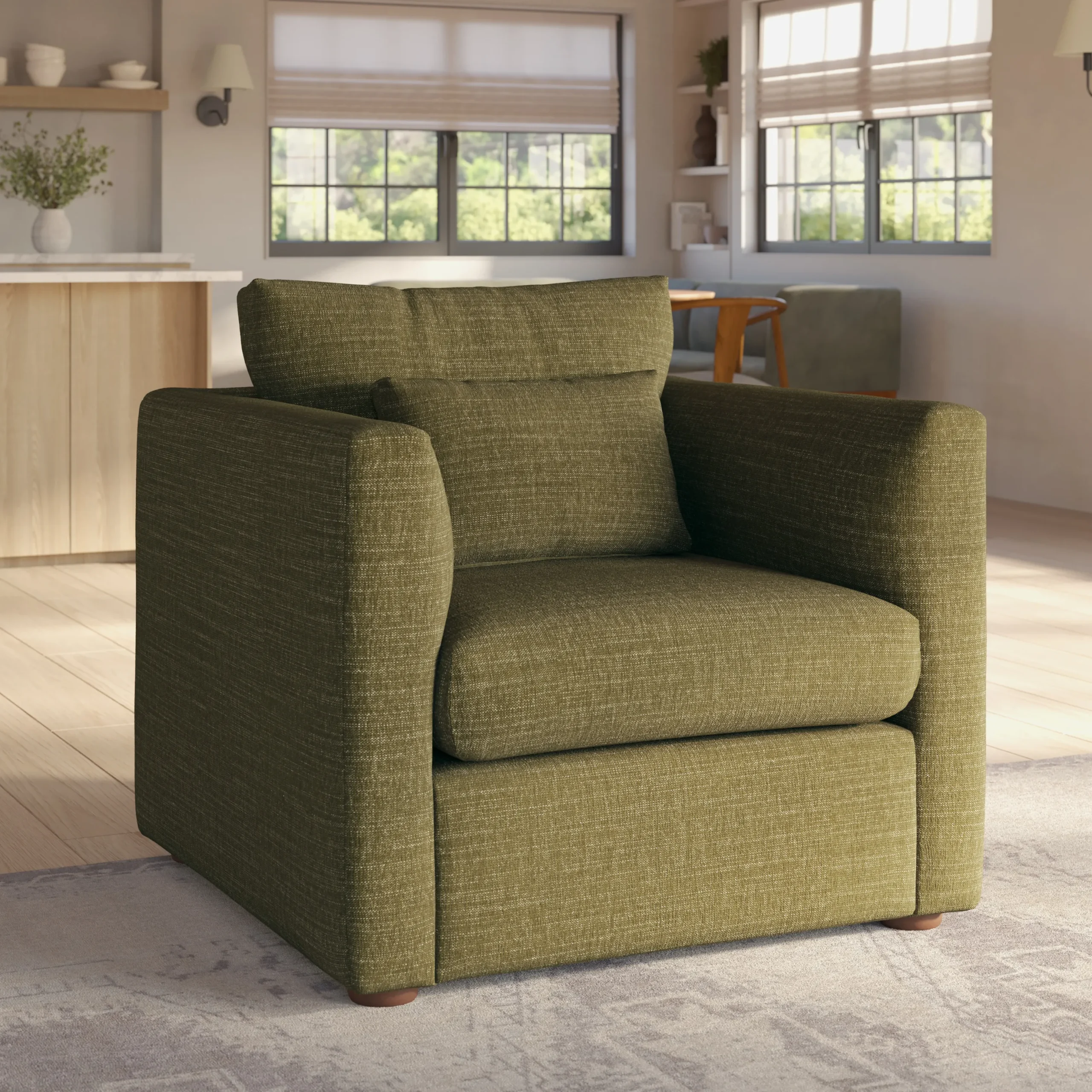 Marina 38_ Lounge Chair - Napa Moss