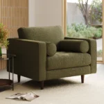 Sven 42_ Tufted Lounge Chair - Napa Moss