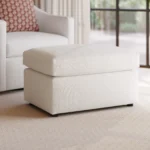 Landry 28_ Ottoman - Napa White