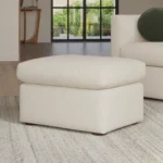 Marina 28.5_ Ottoman - Ivory Wool Bouclé