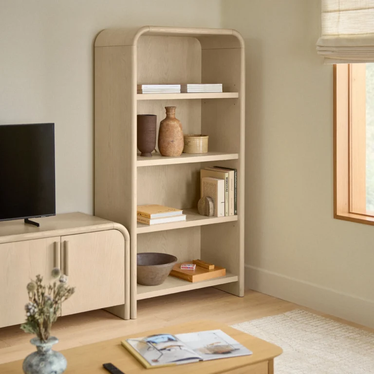 Faydra 34.5_ Bookcase - Natural Ash