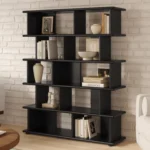 Lafora 53_ Bookcase, Tall - Black