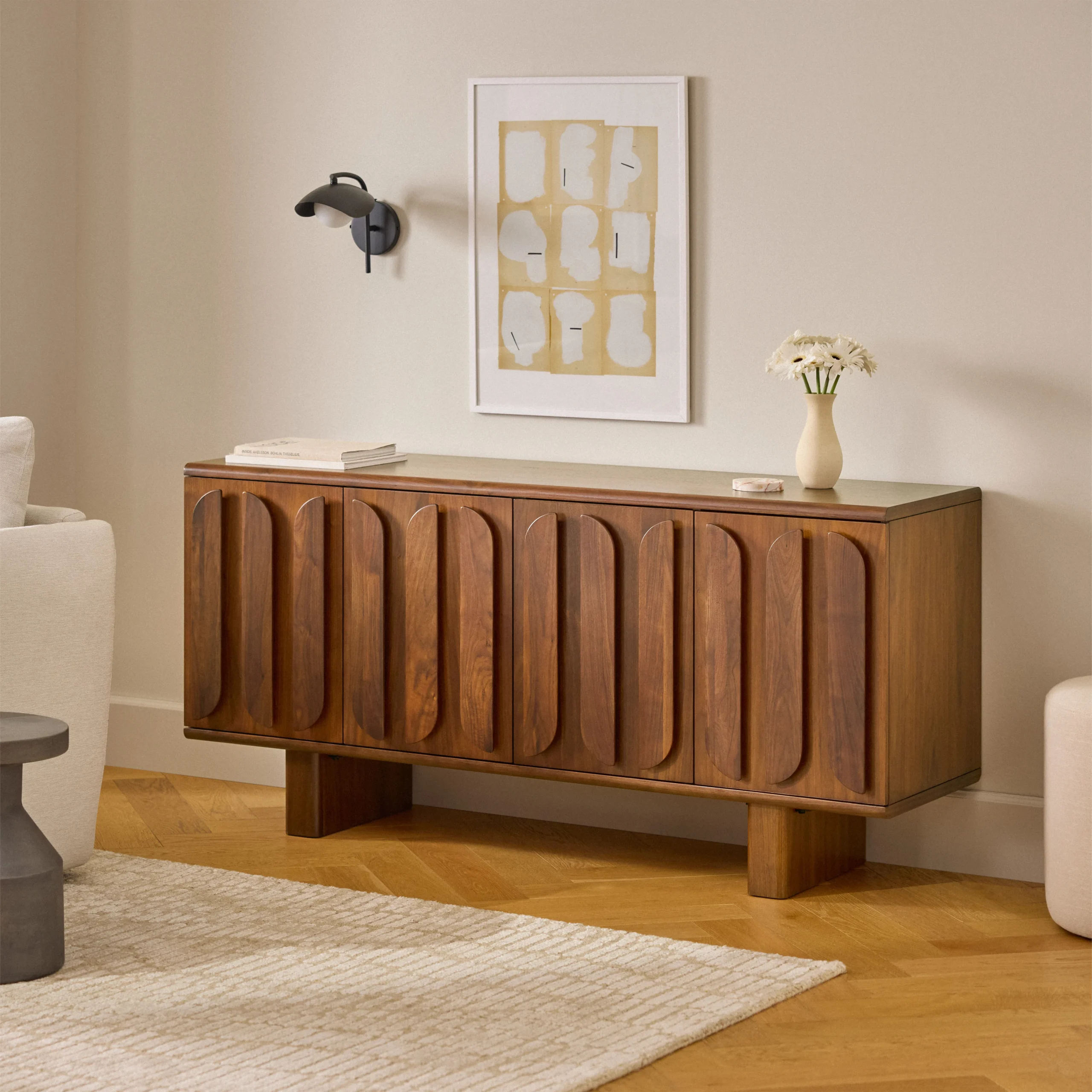 Ansel 63_ Sideboard - Walnut - Image 2