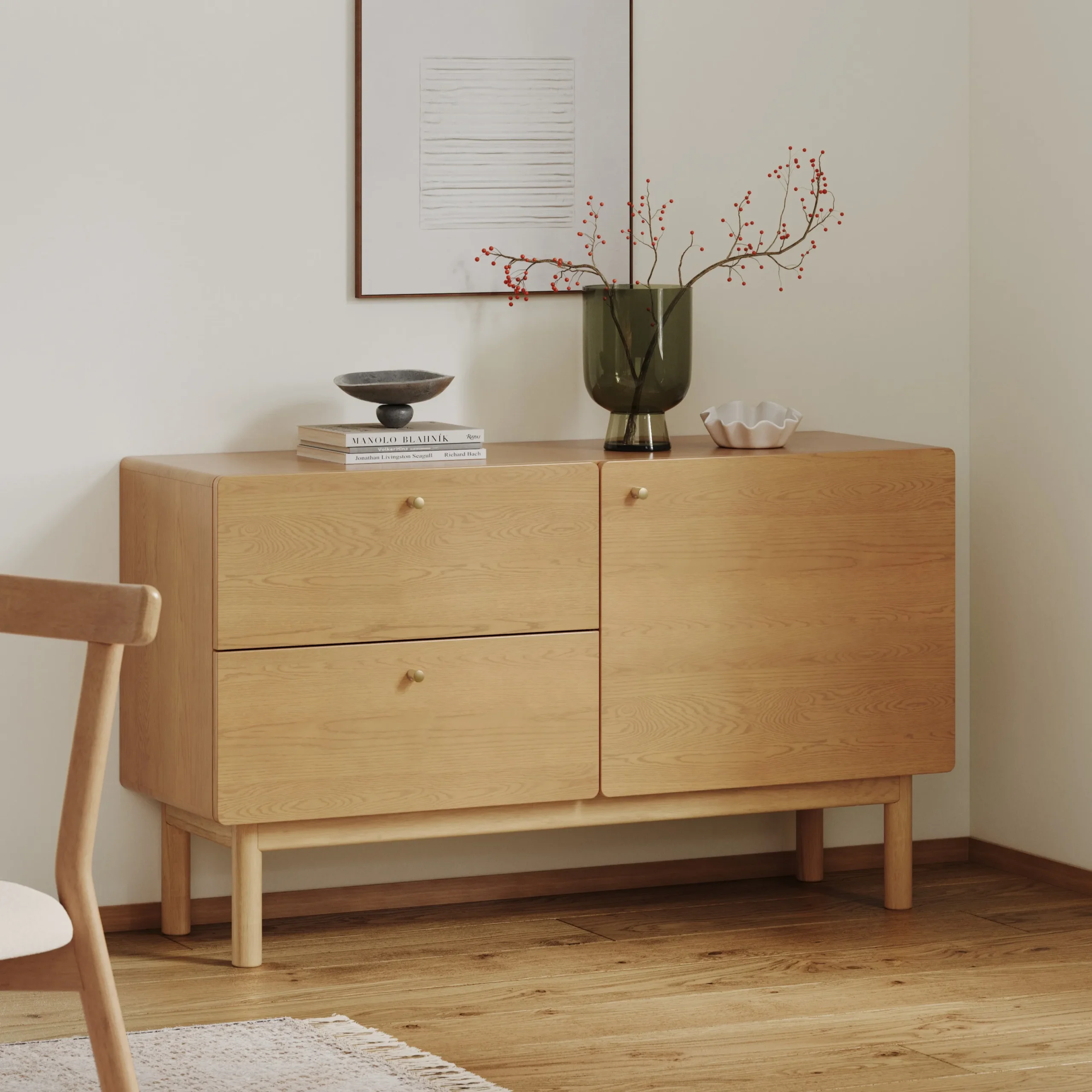 Heidi 50_ Sideboard - White Oak
