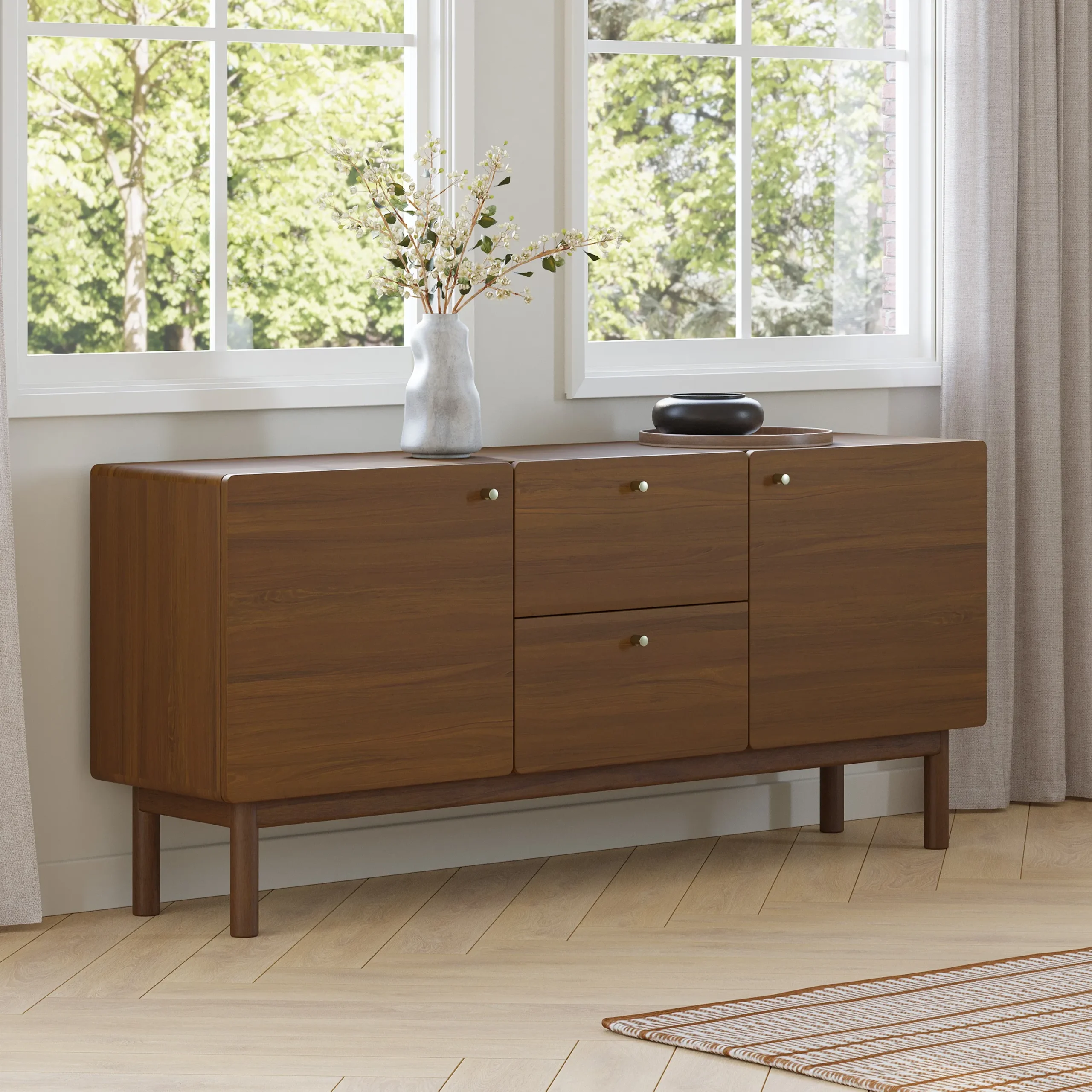 Heidi 64.5_ Sideboard - Walnut