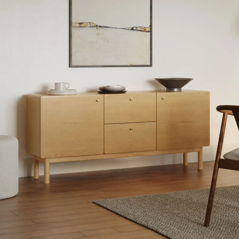 Heidi 64.5_ Sideboard - White Oak