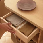 Jens 38_ Bar Cabinet - White Oak