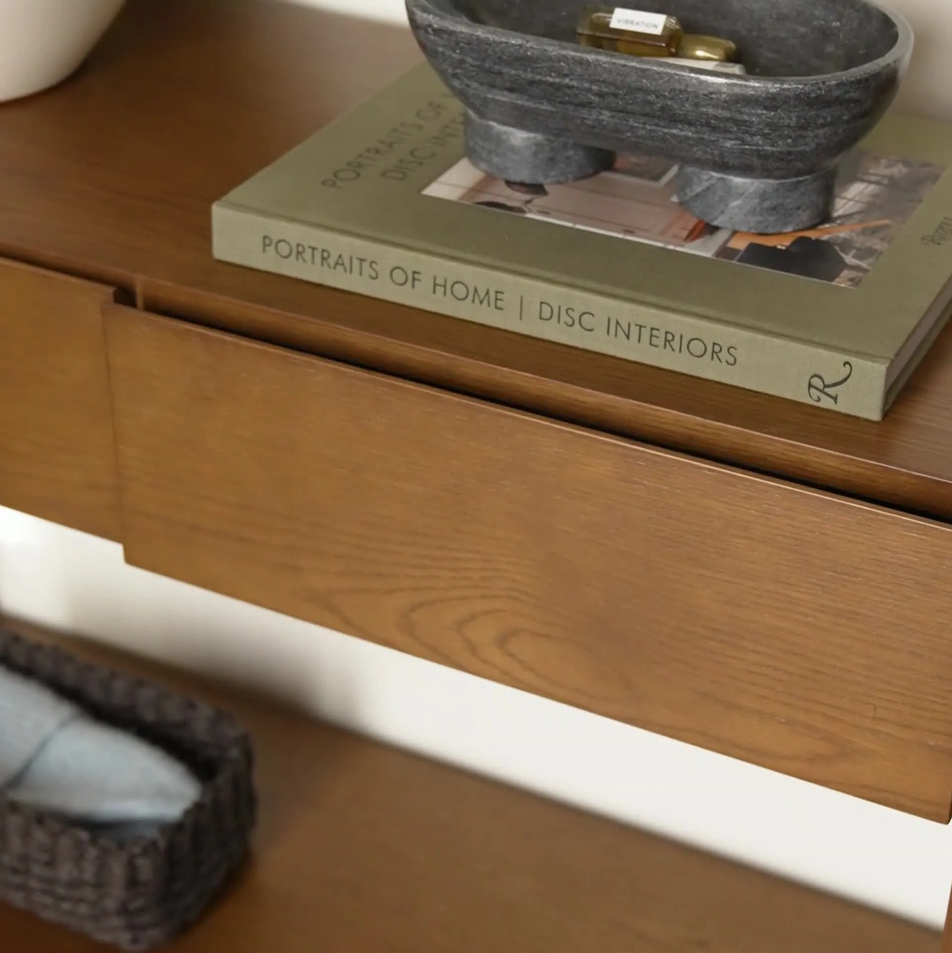 Leif 37_ Storage Console - Smoked Oak - Image 2