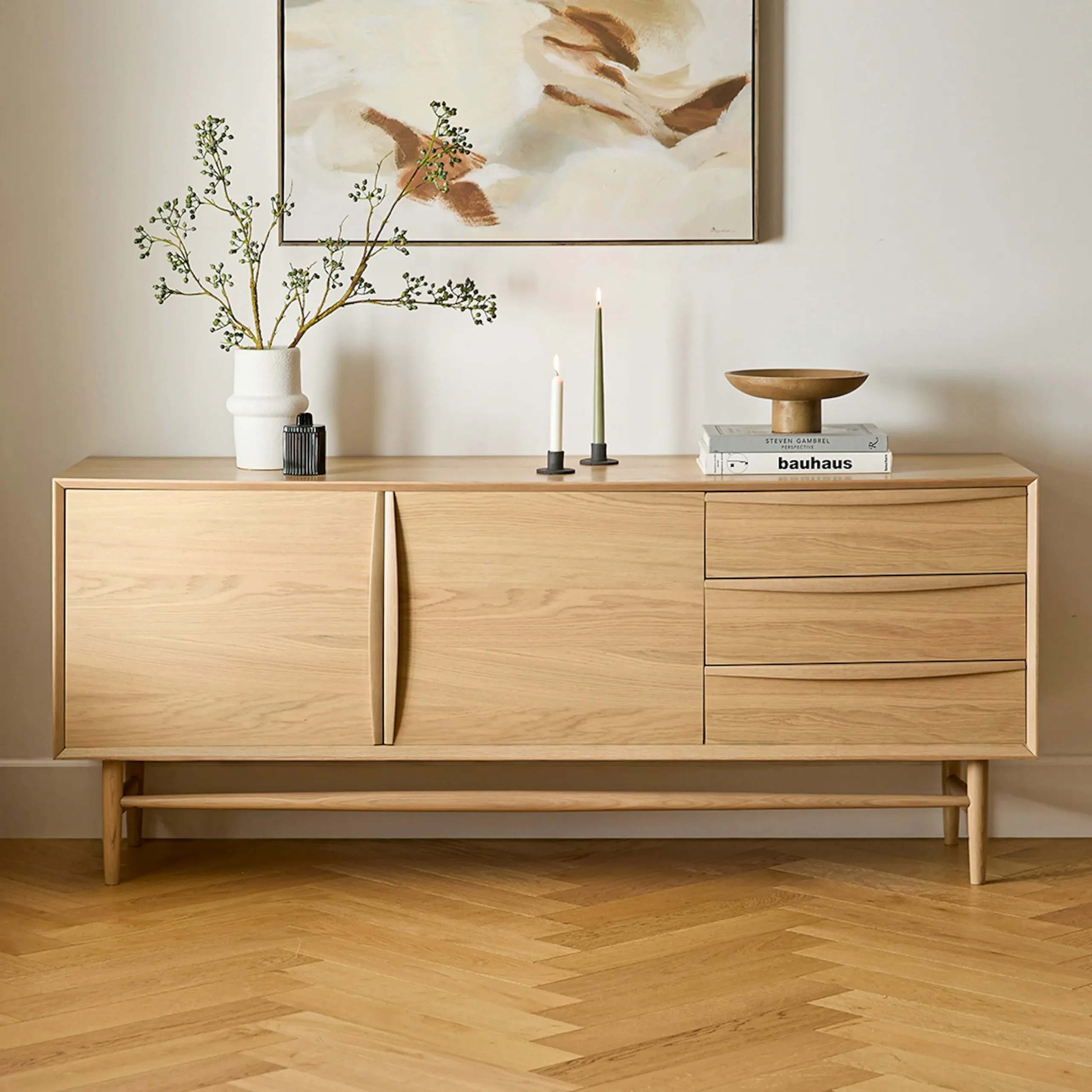 Lenia 71_ Sideboard - White Oak