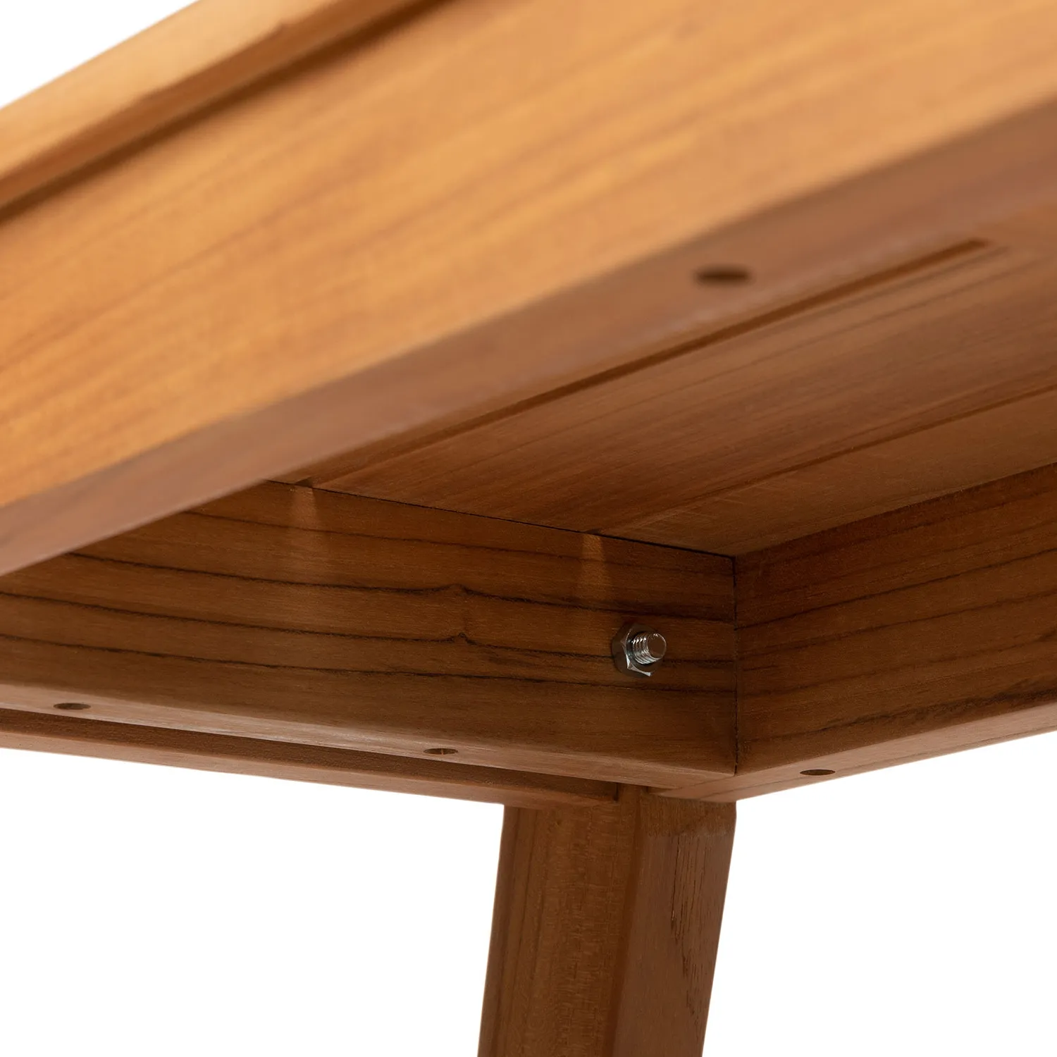 Eudo 58_ Outdoor Bench - Bronze Teak - Image 10