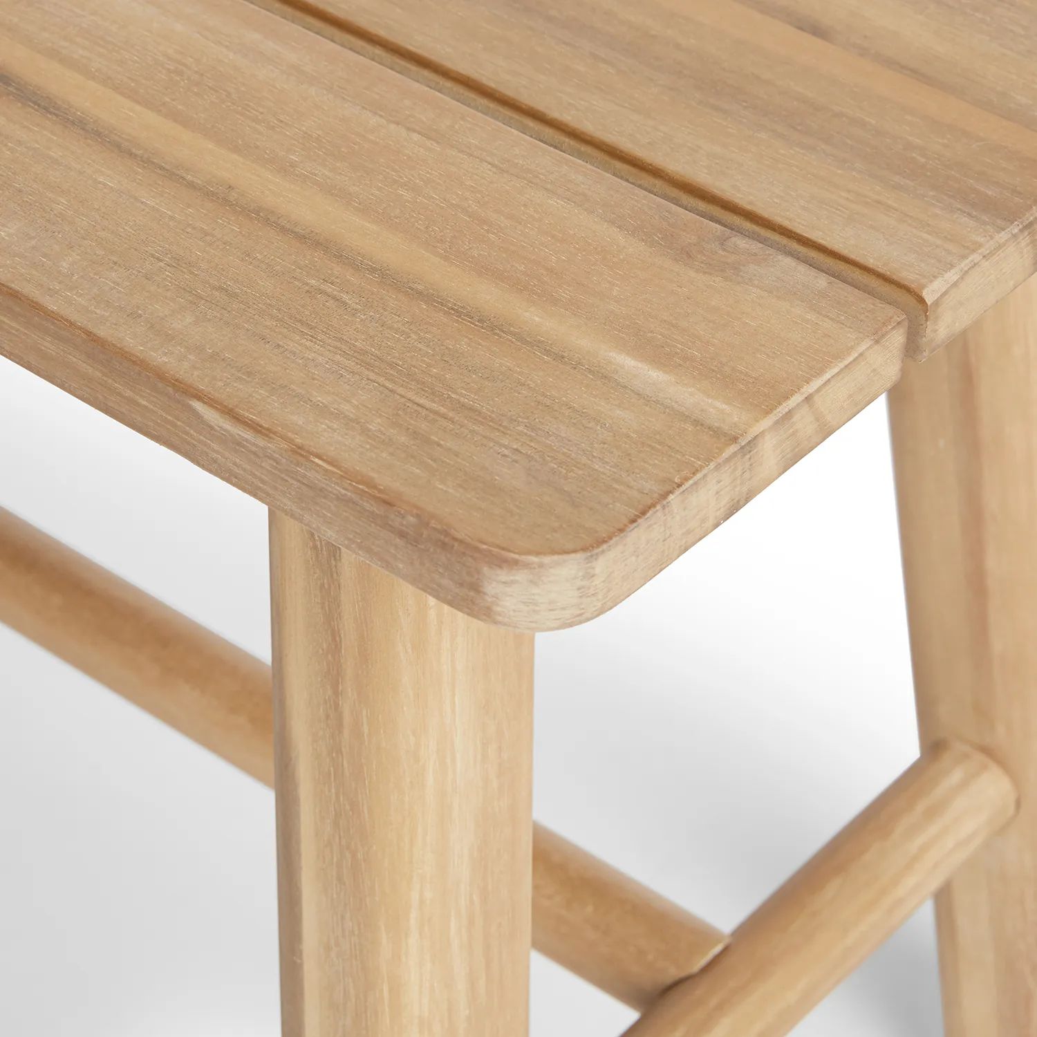 Kempel 47_ Outdoor Bench - Acacia - Image 4