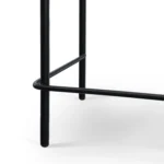 Sarek Outdoor Stackable Counter Stool - Black
