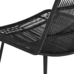 Selka Outdoor Counter Stool - Black