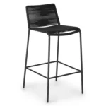 Zina Outdoor Bar Stool - Ember Black