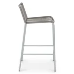 Zina Outdoor Bar Stool - Heathered Gray