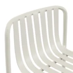 Sarek Outdoor Stackable Counter Stool - Taupe