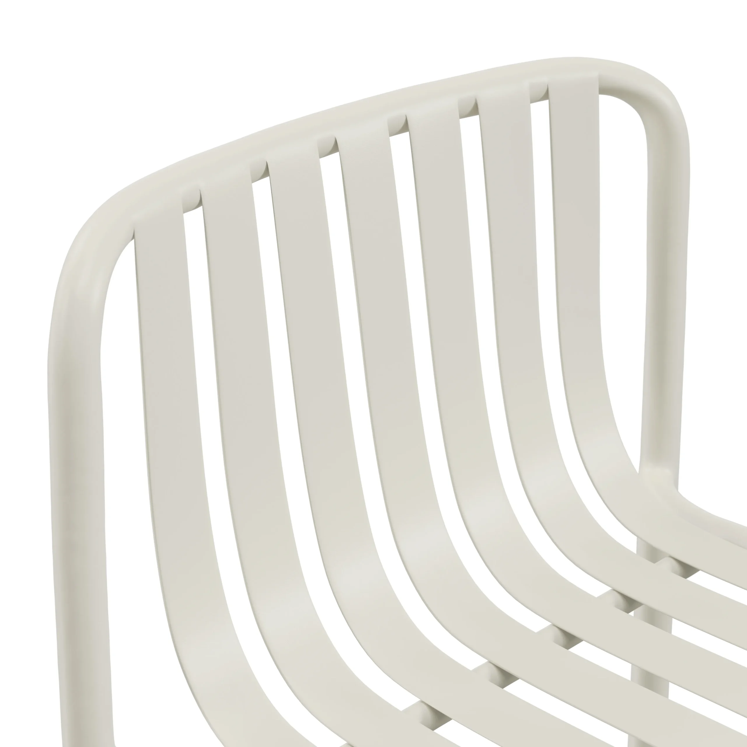 Sarek Outdoor Stackable Counter Stool - Taupe - Image 12