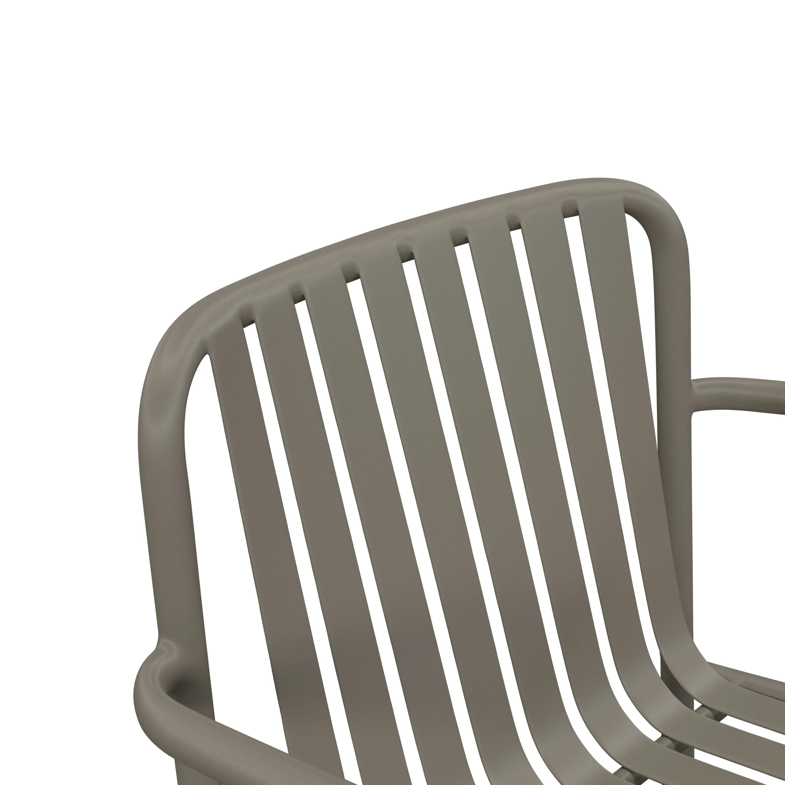 Sarek Outdoor Stackable Dining Armchair - Warm Stone - Image 11