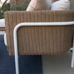 Aby 88_ Outdoor Reversible Sectional - Dravite Ivory