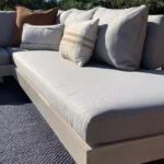 Lubek 100.5_ Outdoor Low Corner Sectional - Beach Sand