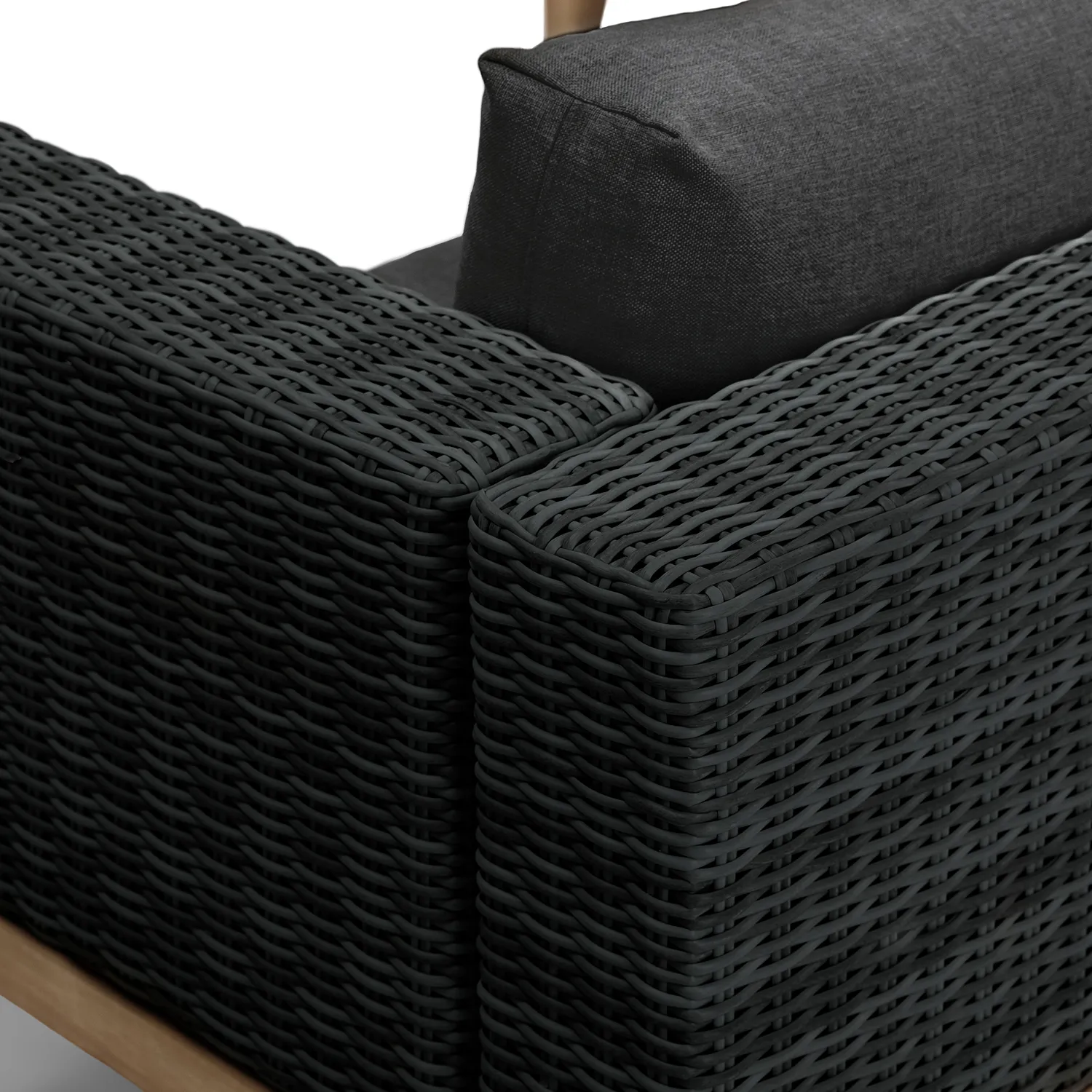 Urba 98_ Outdoor Left Sectional - Slate Gray - Image 5