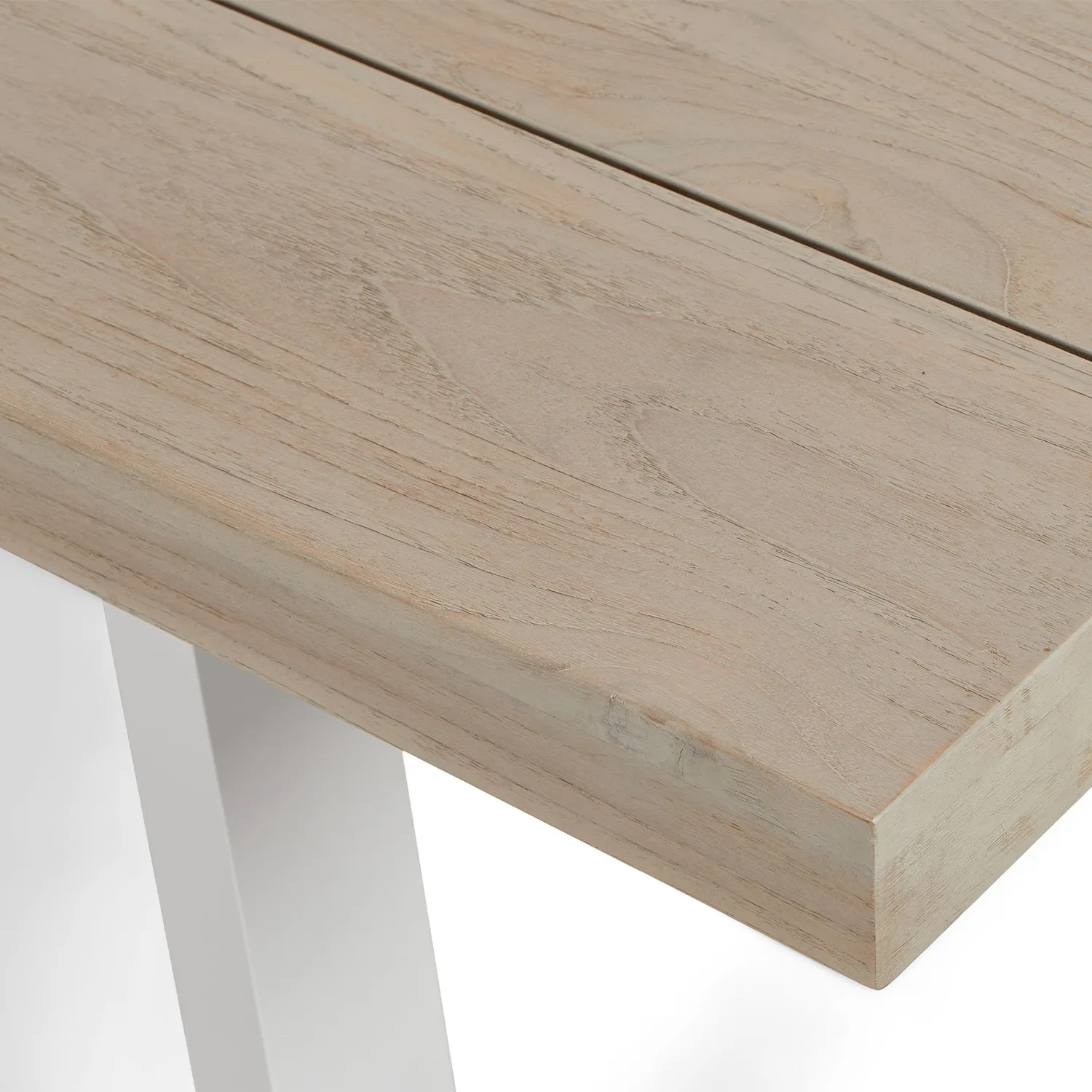Sardis 77_ Outdoor Dining Table - Driftwood Gray - Image 11