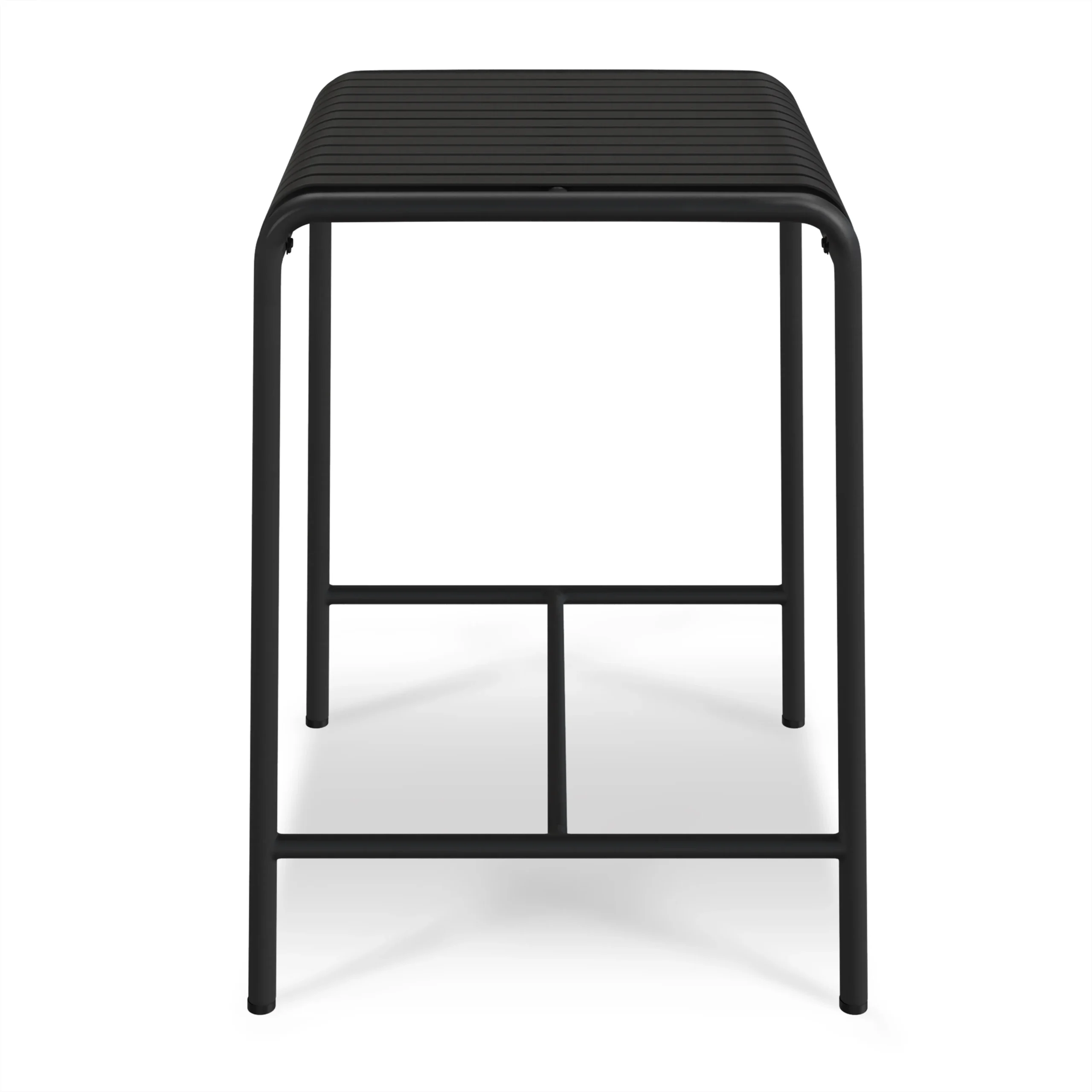 Sarek 29.5_ Outdoor Bar Table - Black - Image 10