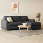 Vati 90.5_ Right Storage Sectional - Napa Charcoal