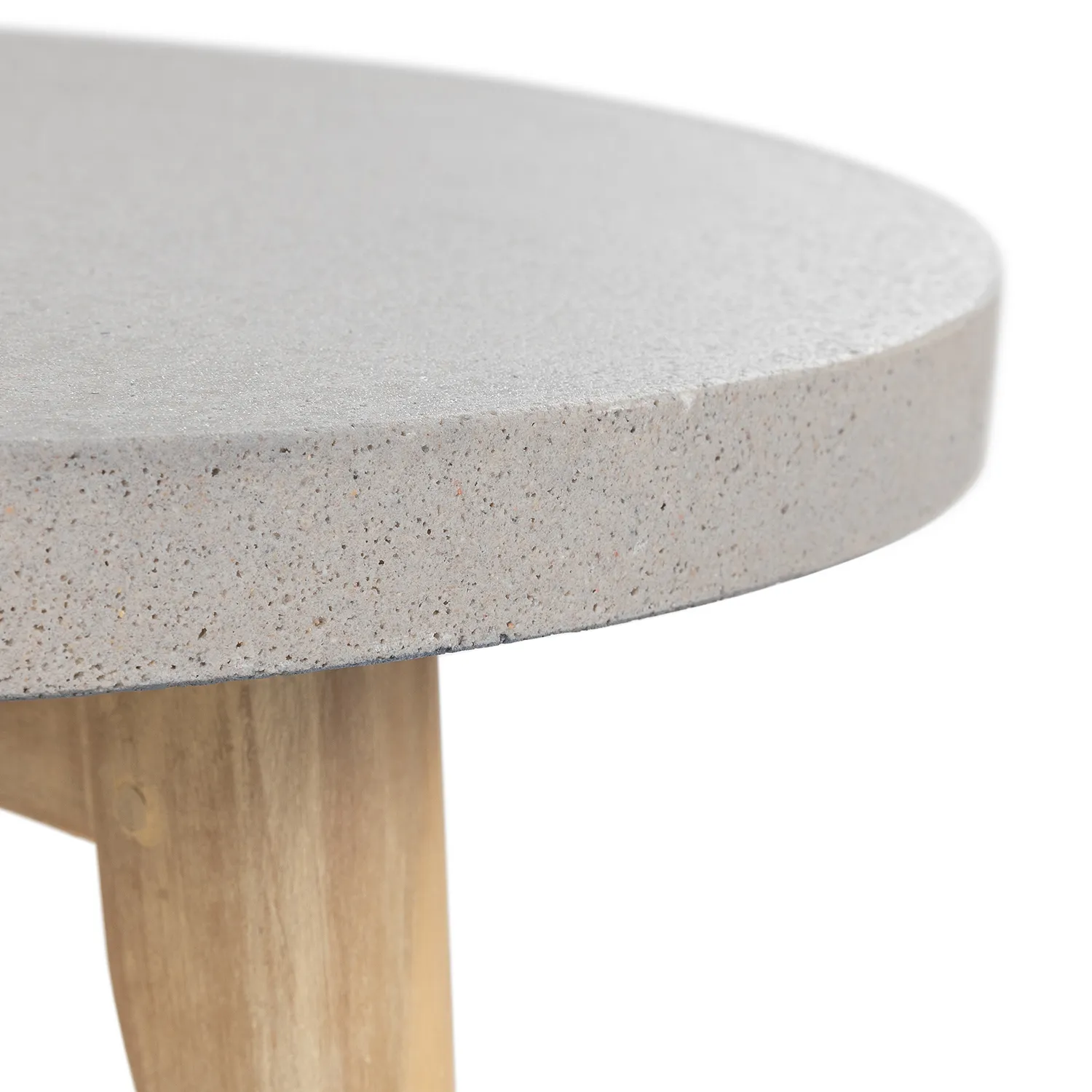 Atra Outdoor Side Table - Concrete - Image 8