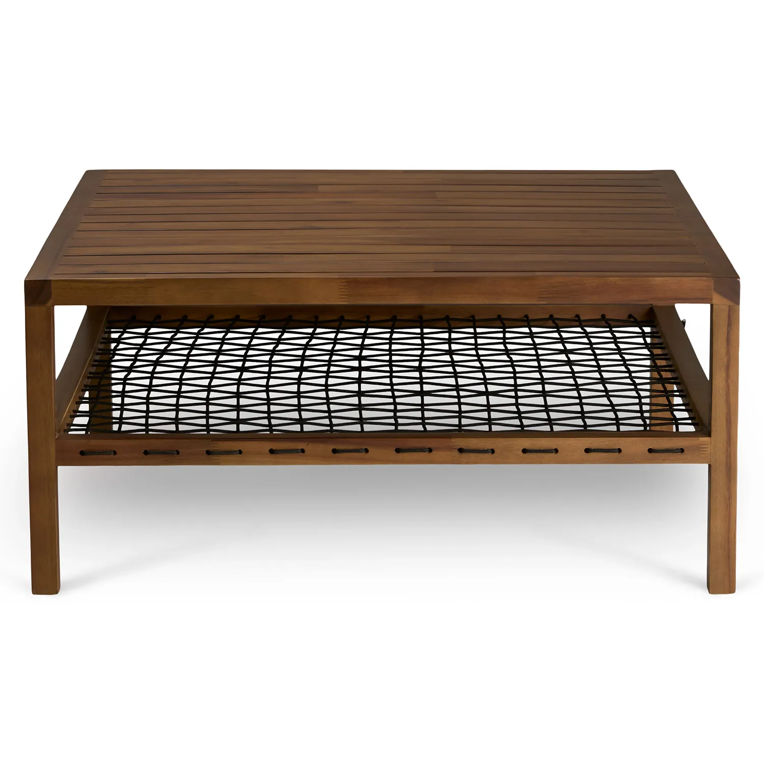 Callais 35.5_ Outdoor Coffee Table - Latte Brown - Image 4