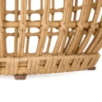 Calova Outdoor Side Table - Resin Wicker