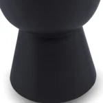 Hendry Outdoor Side Table - Rosin Black