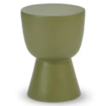 Hendry Outdoor Side Table - Willow Green