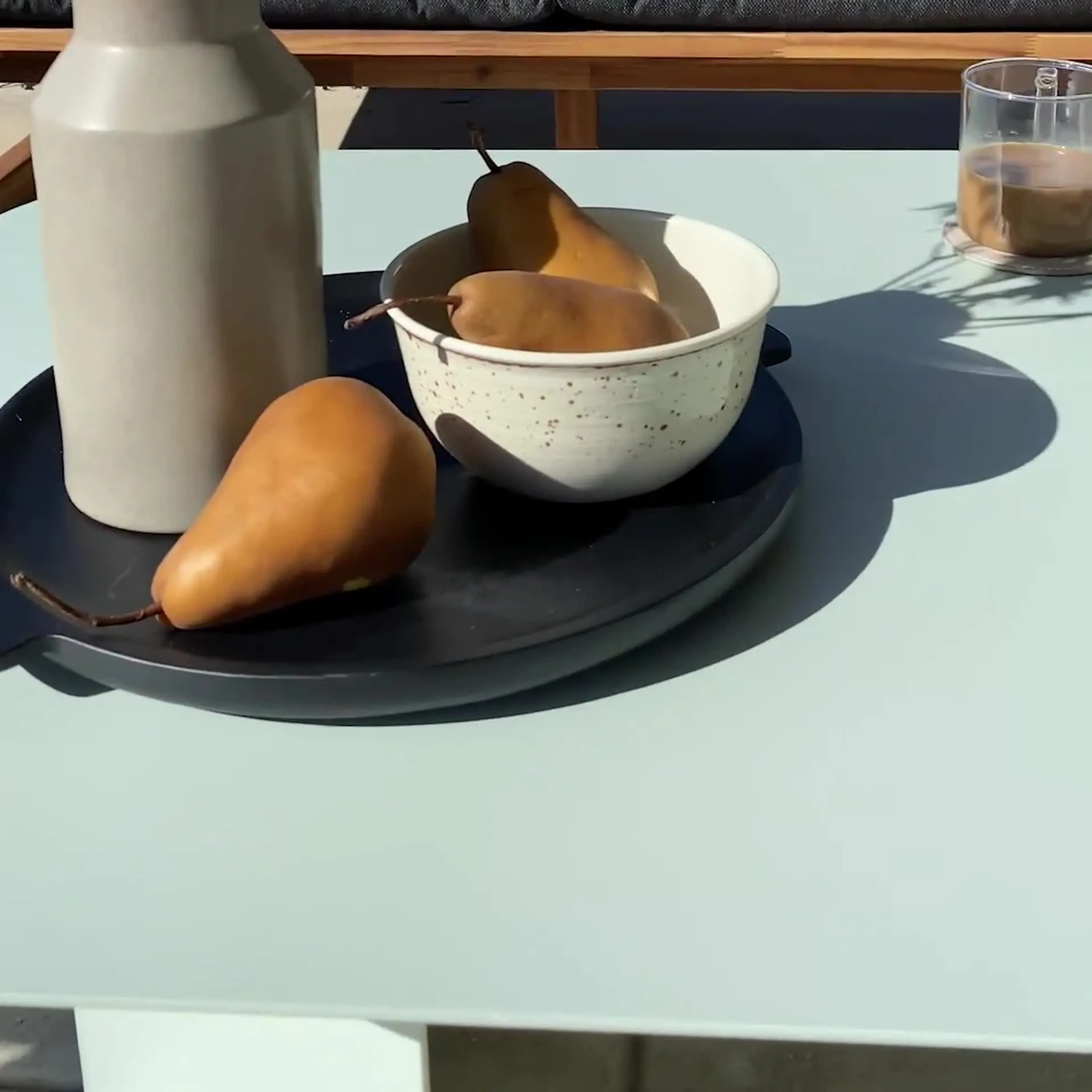 Skane 48_ Outdoor Coffee Table - Green - Image 7