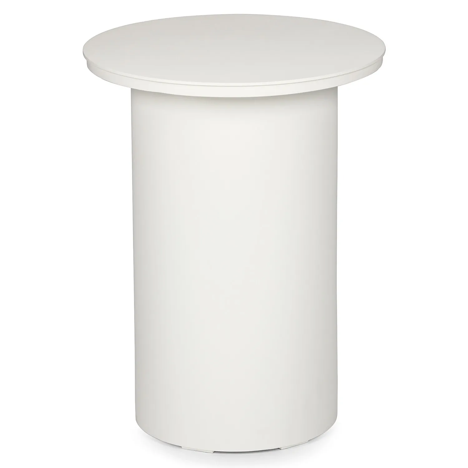 Vardo Outdoor Side Table - Oyster White - Image 7